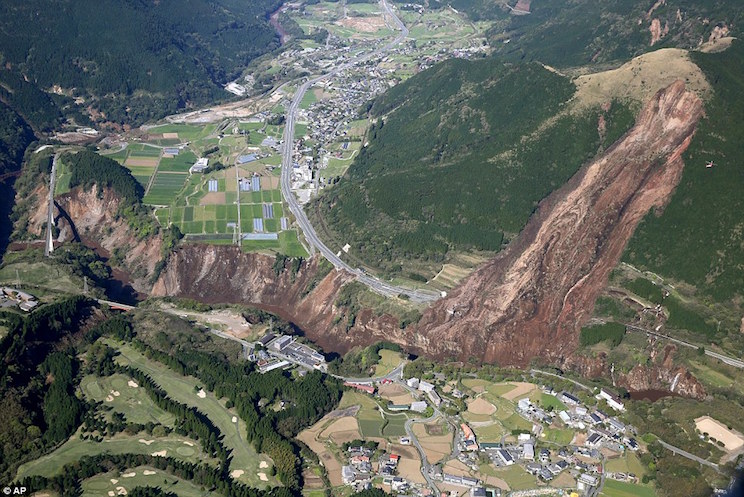 Terremoto en Japón